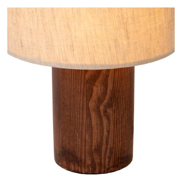 Lucide TACHINA - Table lamp - 1xE14 - Natural - detail 2